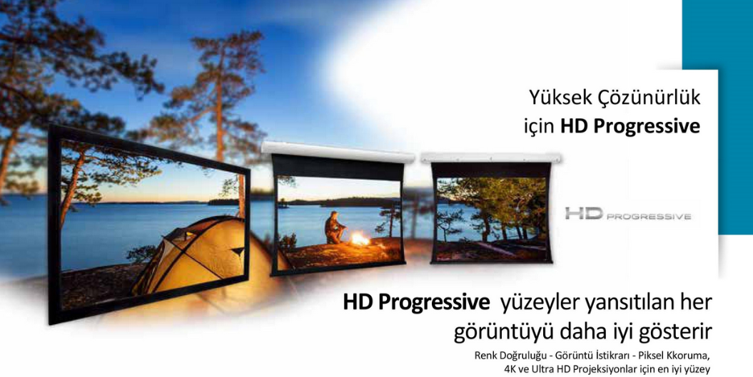 Projecta HD Progressive Projeksiyon Perdesi